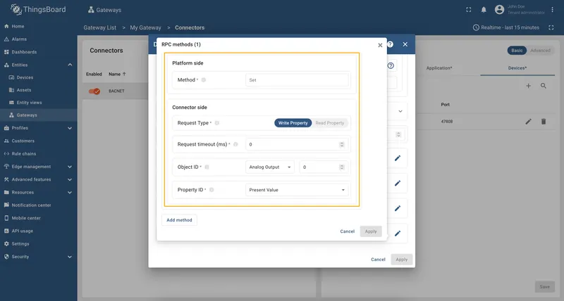 RPC methods overview