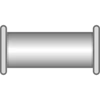 Horizontal pipe SCADA symbol