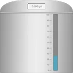 Large vertical tank SCADA symbol