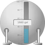 Small spherical tank SCADA symbol
