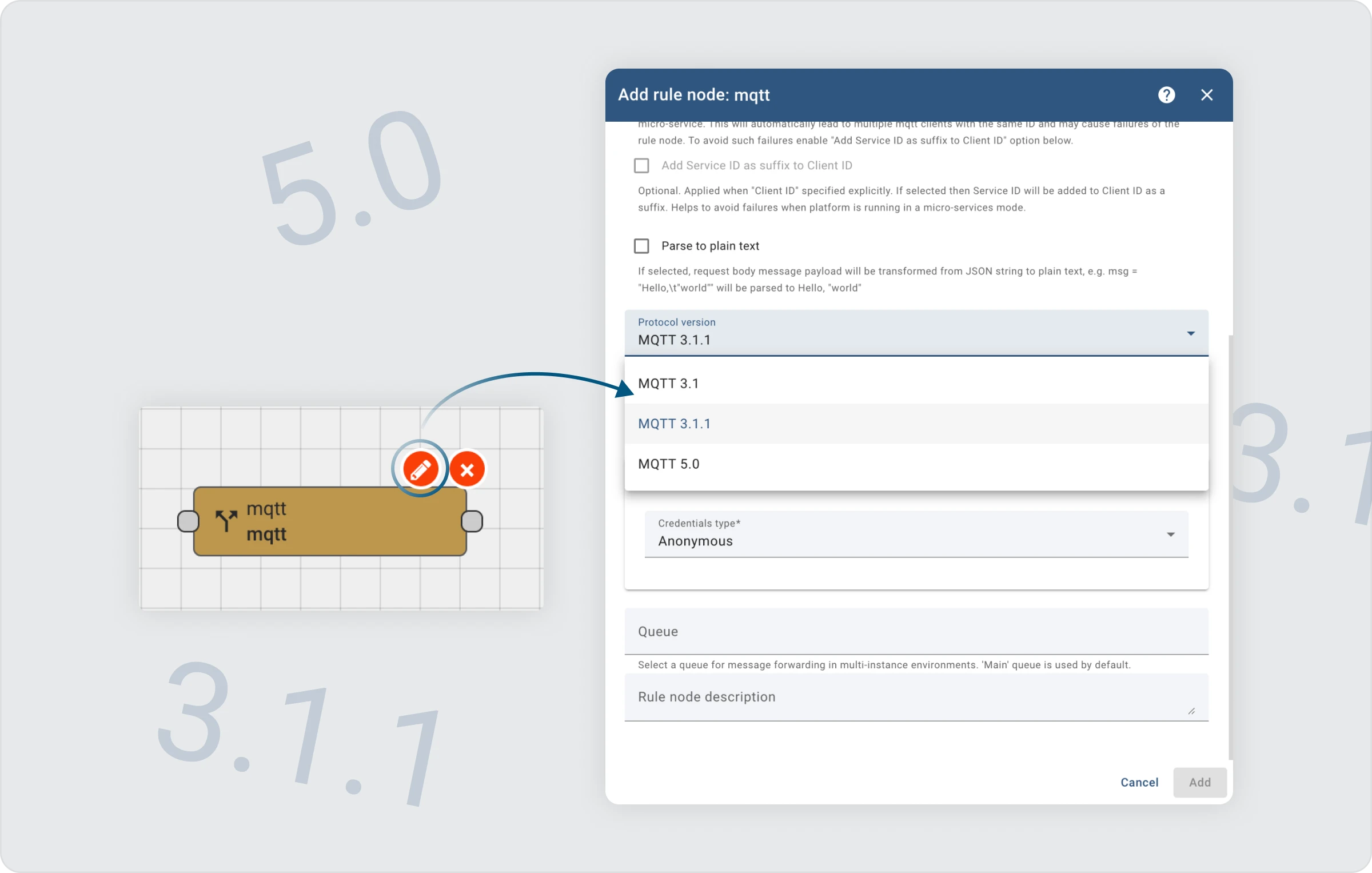 Full MQTT version support in ThingsBoard 4.1 Rule Engine